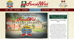 Desktop Screenshot of floridawildvethospital.com